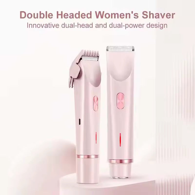 2 in 1 Dual Head Shaver Women